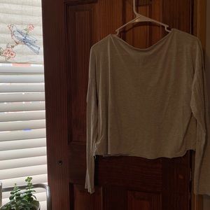long sleeve yoga shirt